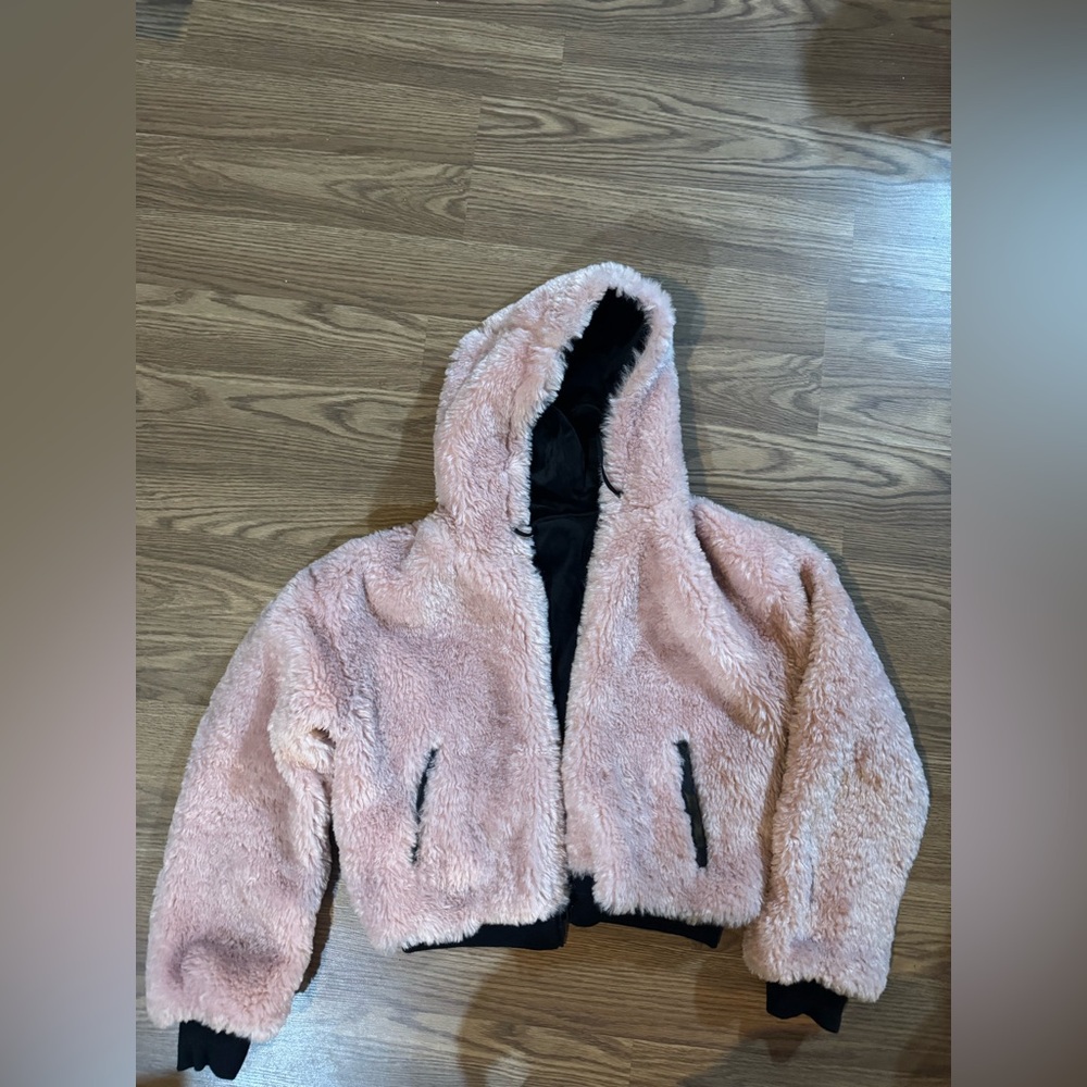 Cozy Pink Blac Noir  Jacket